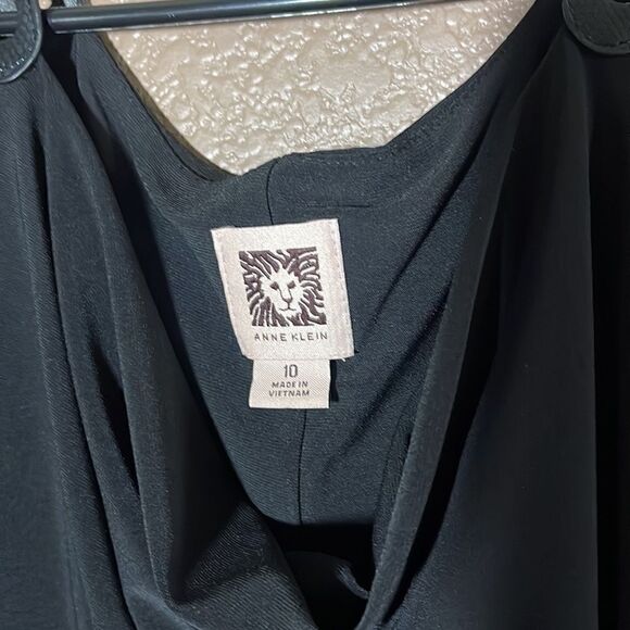 Anne Klein Black Knee Length Dress size 10 - Picture 3 of 6